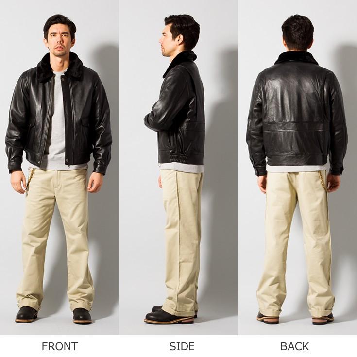 Liugoo Leathers 【20周年記念10%OFFクーポン】LIUGOO 本革 襟ボア