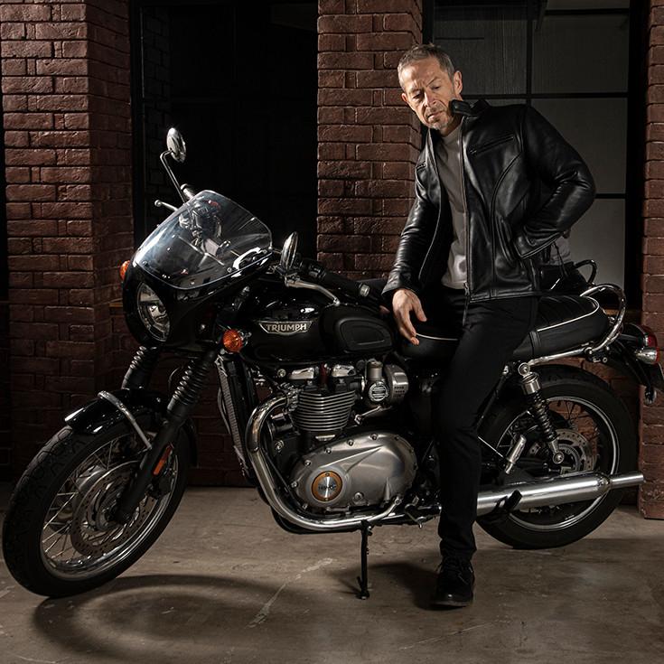 Liugoo Leathers 本革 プロテクター付シングルライダース