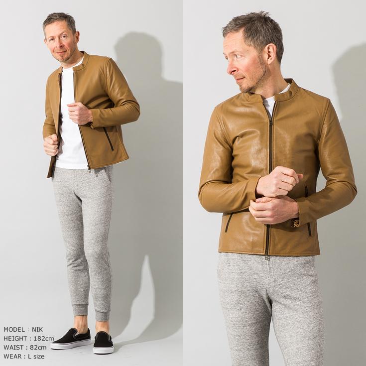 Liugoo Leathers 【20周年記念10%OFFクーポン】本革 メッシュレザー