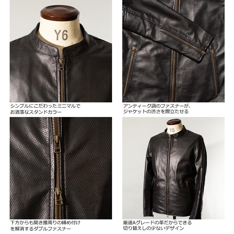 Liugoo Leathers 【20周年記念10%OFFクーポン】本革 メッシュレザー