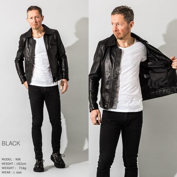 Liugoo Leathers 本革 Uk襟付きシングルライダースジャケット メンズ リューグーレザーズ Sry06a ドミネーター コルセア ロッカーズ N1024 06 本革レザージャケットのリューグー 通販 Yahoo ショッピング