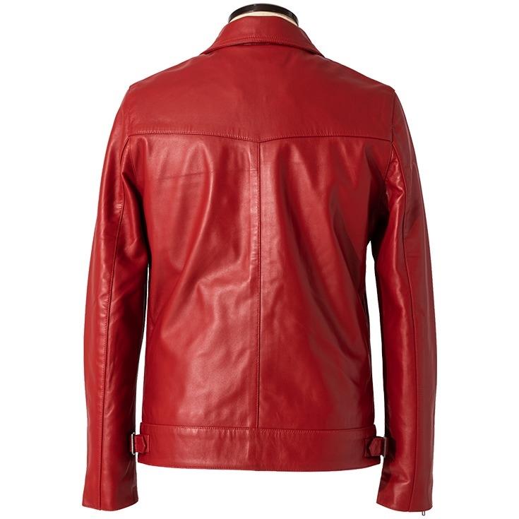 極美品✨Liugoo Leathers 本革 ライダース ライナー付 襟付き M Liugoo Leathers 本革 UK襟付きシングルライダースジャケット