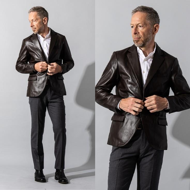 Liugoo Leathers 【20周年記念10%OFFクーポン】LIUGOO 本革 レギュラー