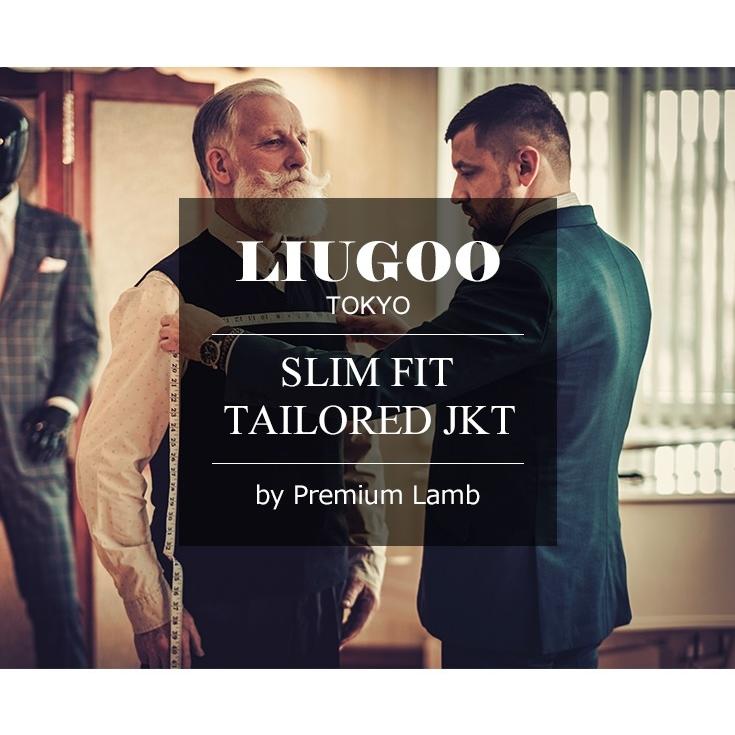Liugoo Leathers LIUGOO 本革 スリムフィットレザーテーラード Liugoo Leathers LIUGOO 本革 スリムフィットレザーテーラード