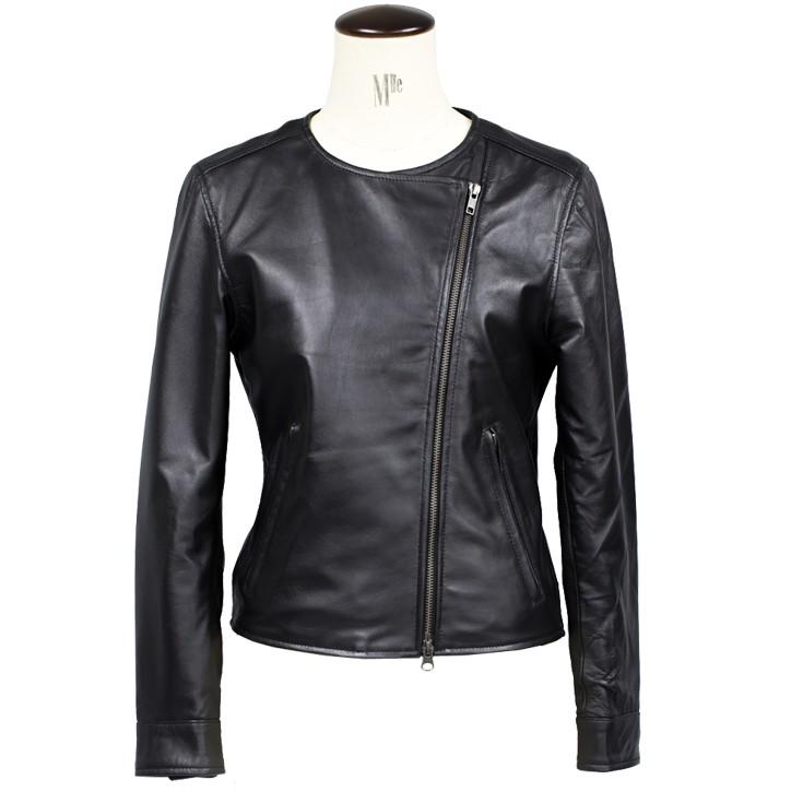 Liugoo Leathers 【20周年記念10%OFFクーポン】LIUGOO 本革 ノーカラー