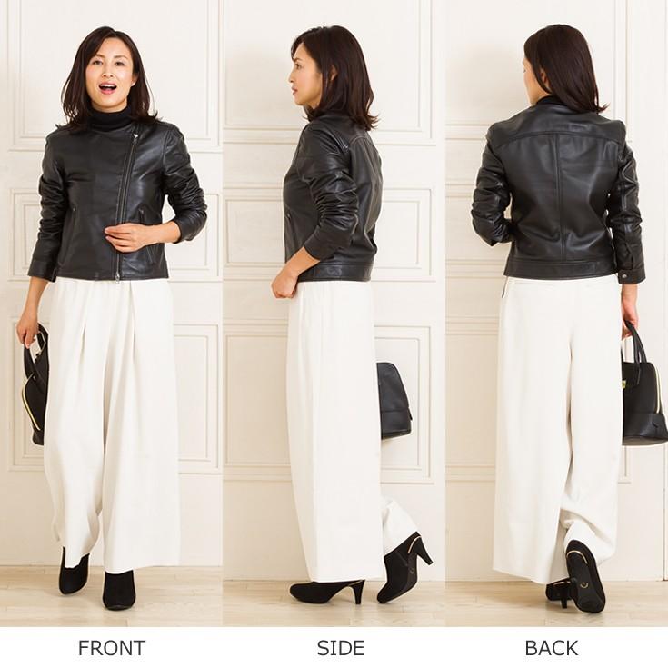 Liugoo 本革 ノーカラーダブルライダースジャケット レディース リューグー Drn01lb レザージャケット ブルゾン アウター Ap N 04 本革レザージャケットのリューグー 通販 Yahoo ショッピング