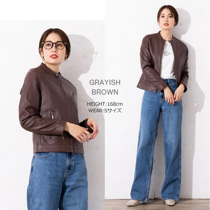 Liugoo Leathers LIUGOO 本革 シングルライダースジャケット