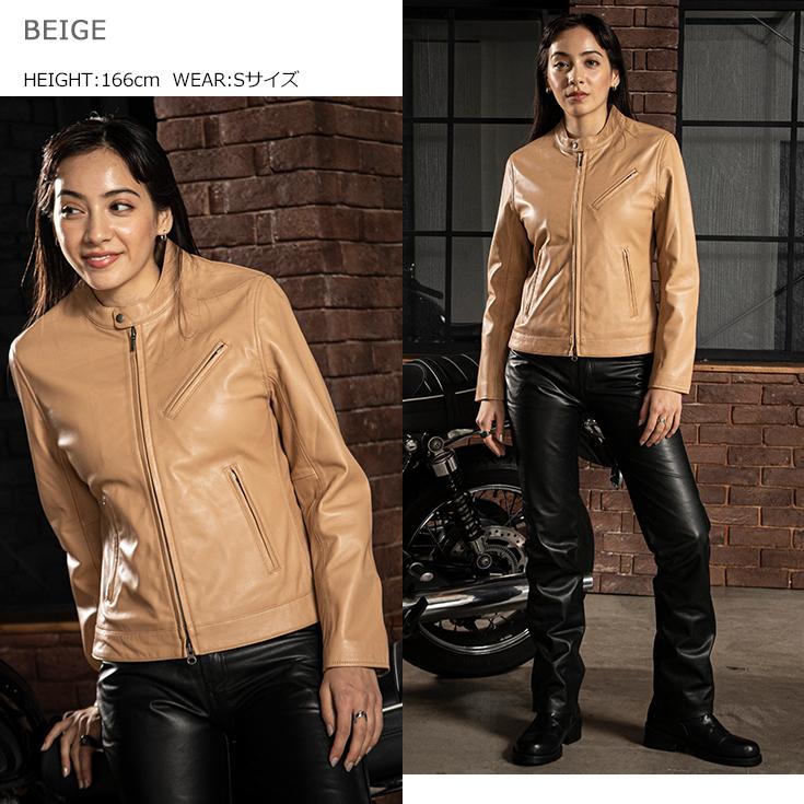 Liugoo Leathers LIUGOO 本革 シングルライダースジャケット Liugoo Leathers LIUGOO 本革 シングルライダースジャケット