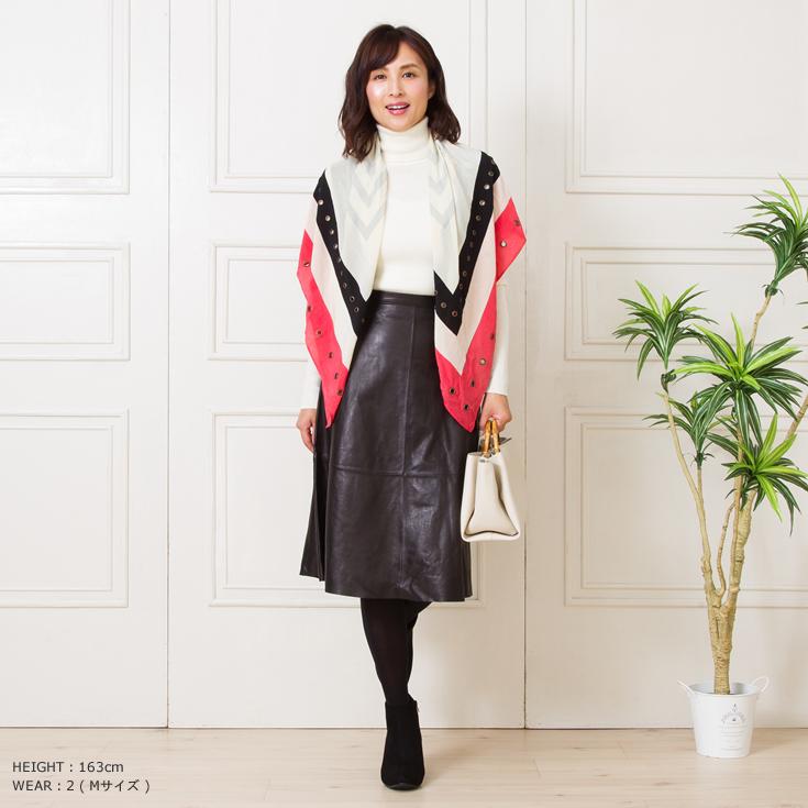 30%OFFクーポン】FILLMORE 本革 レザースカート レディース フィルモア