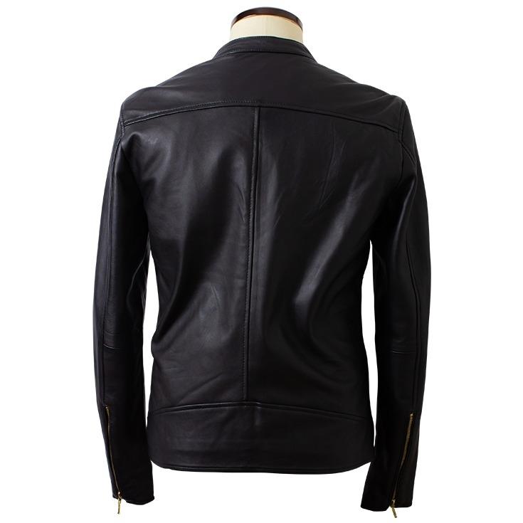 Liugoo Leathers 【30%OFFクーポン】LIUGOO 本革 シングルライダース