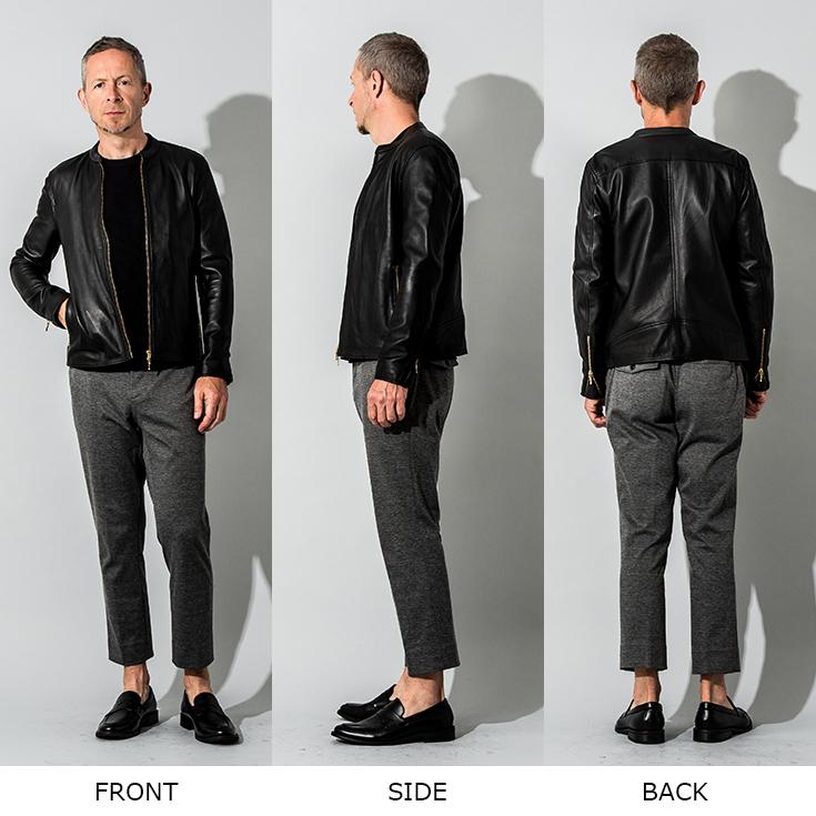 Liugoo Leathers 【30%OFFクーポン】LIUGOO 本革 シングルライダース