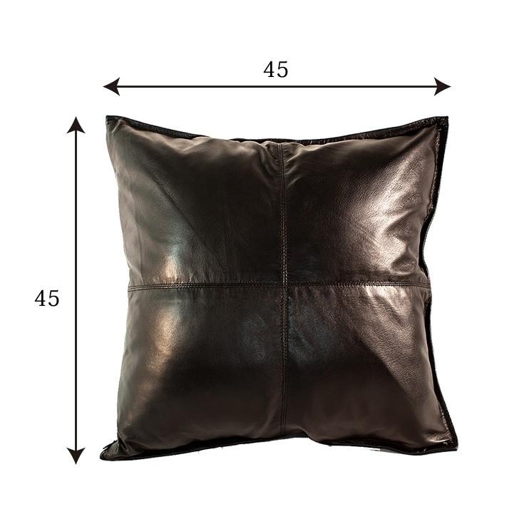 Liugoo Leathers LIUGOO 本革 クッションカバー 男女兼用