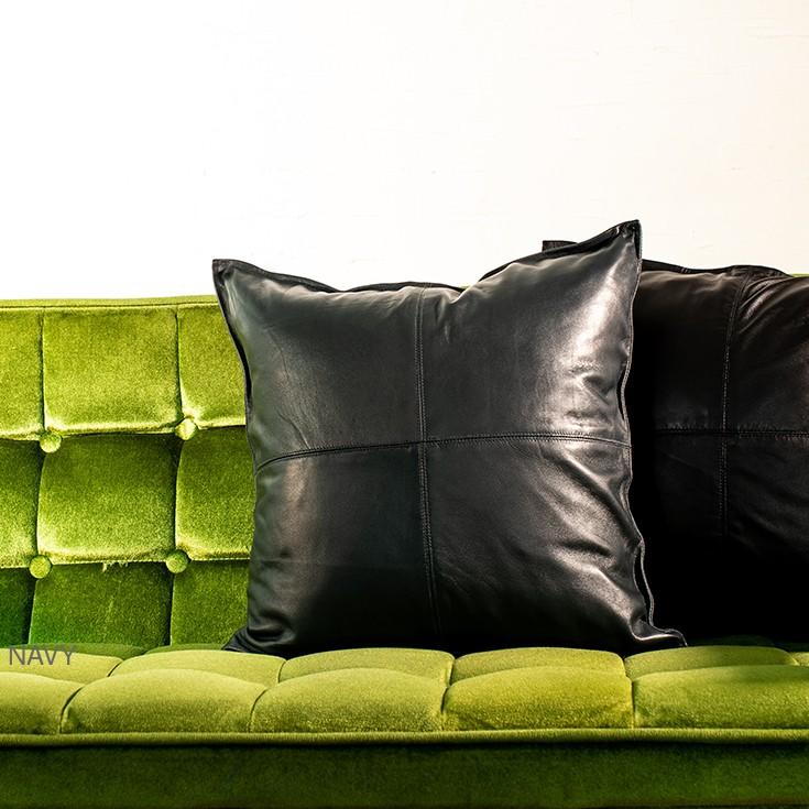 本革　高級クッションカバー2枚セット Liugoo Leathers 【20周年記念20%OFFクーポン】LIUGOO 本革 クッション