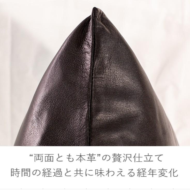 LIUGOO 本革 クッションカバー 男女兼用 リューグー ITG02A クッション