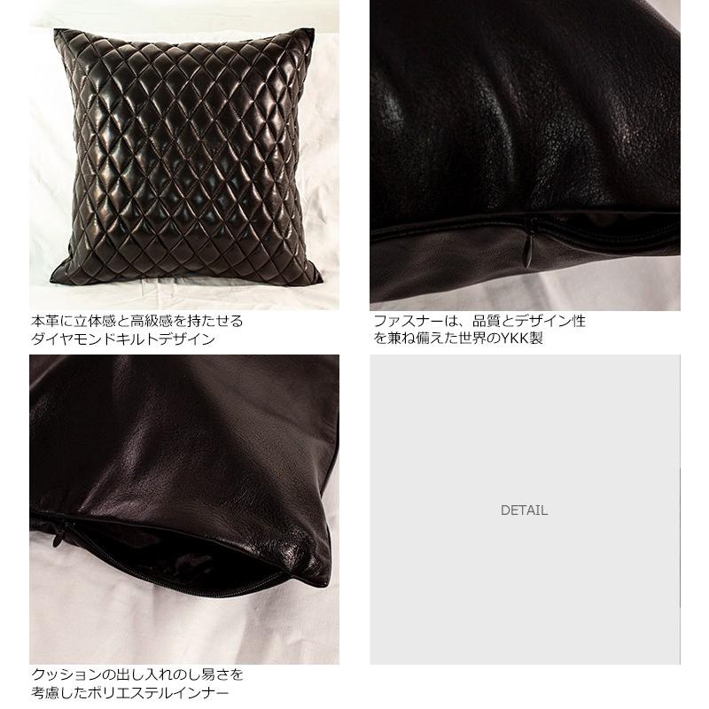 Liugoo Leathers 本革 クッションカバー 男女兼用 リューグー