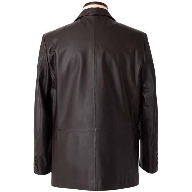 Jean Louis Scherrer 本革 リラ ックスフィット テーラードジャ ケット メンズ ジャン ルイ シ ェレル 6050 Paris Collection ブランド 高級ラム革製 N 02 本革レザージャケットのリューグー 通販 Yahoo ショッピング