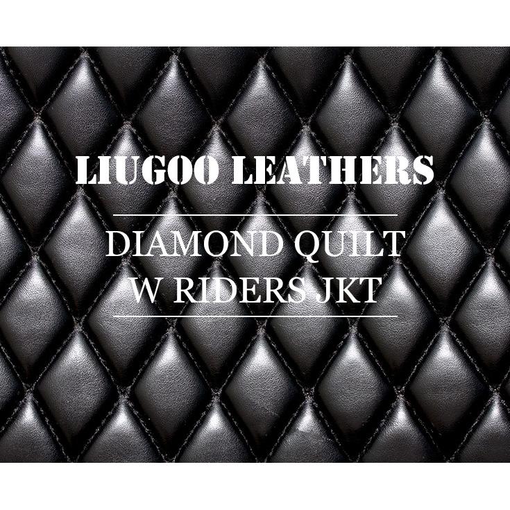 Liugoo Leathers 本革 パッドダブルライダースジャケット メンズ リューグーレザーズ DRY11A  ライダースジャケット｜liugoo｜02