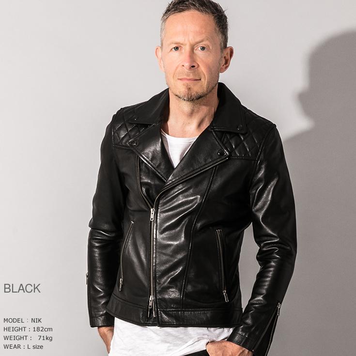 専用Liugoo Leathers リューグーレザーズ　ライダースジャケット Liugoo Leathers 本革 パッドダブルライダースジャケット メンズ