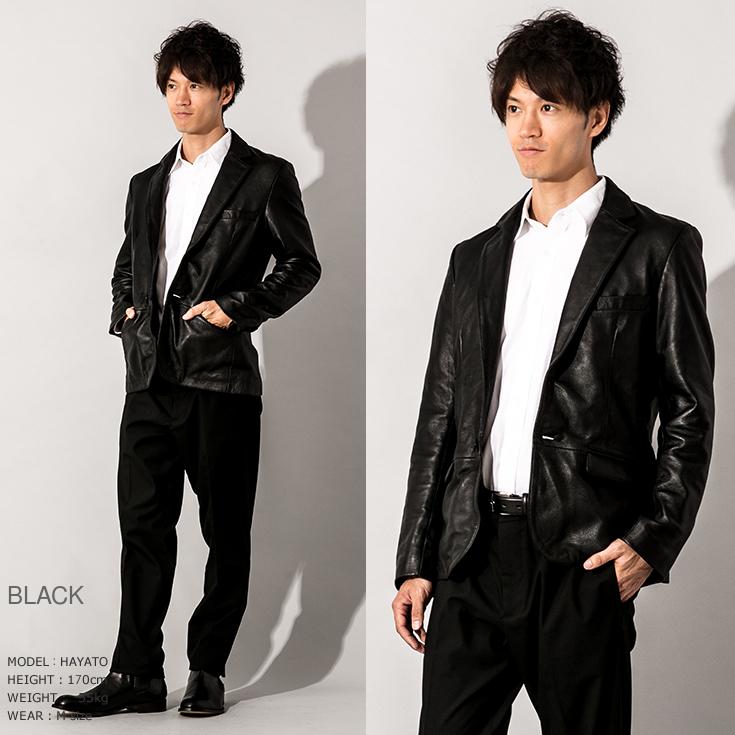 希少デザイン●最高級ラムレザー●デビュードフィオレ●ノーカラー レザージャケット 希少デザイン○最高級ラムレザー○デビュードフィオレ○ノー