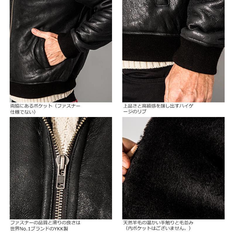 Liugoo Leathers 【20周年記念20%OFFクーポン】LIUGOO 本革 ムートン