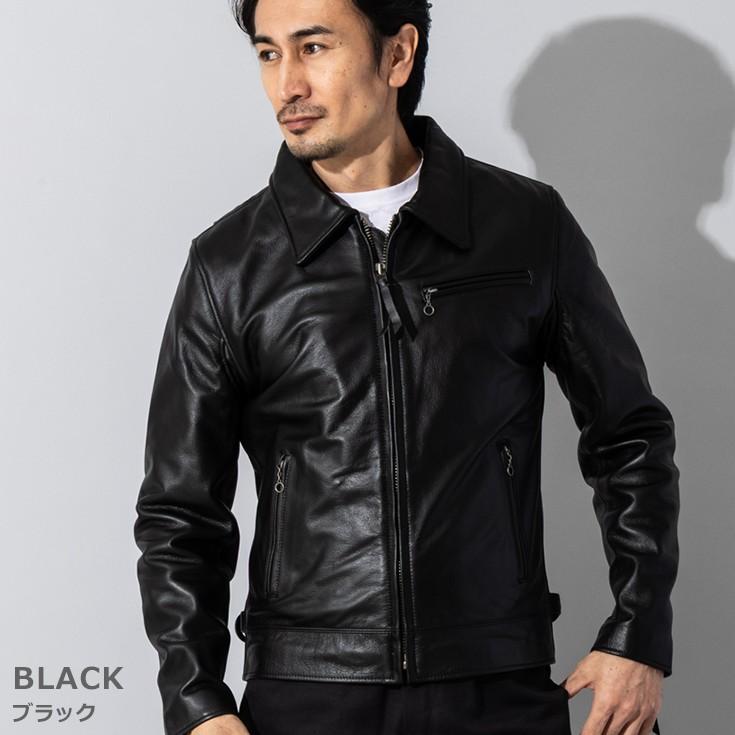 Liugoo Leathers 本革 レザートラッカージャケット SWAP LINER搭載