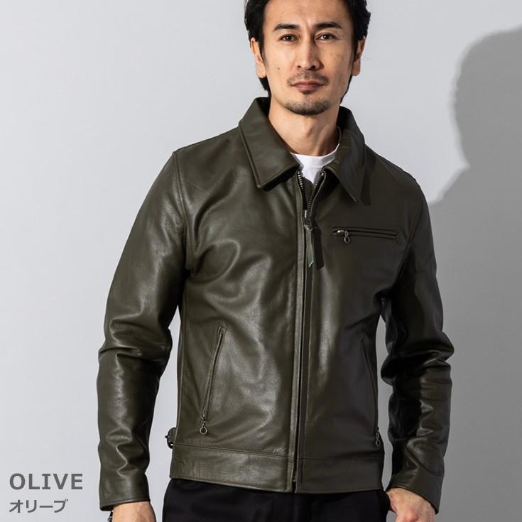 Liugoo Leathers 本革 レザートラッカージャケット SWAP LINER搭載