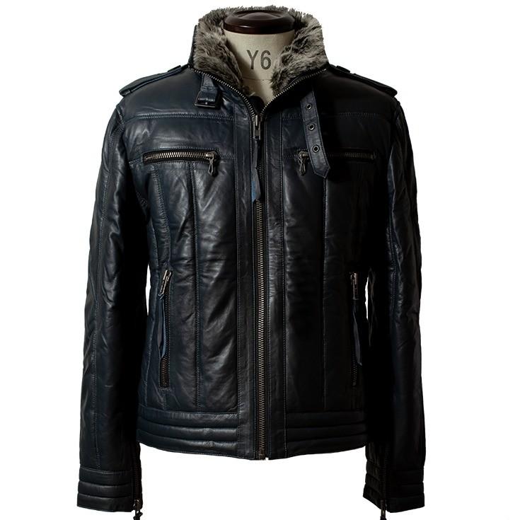 ライダース　馬革　ダウン　Liugoo Leathers（リューグーレザーズ） ライダース馬革ダウンLiugoo Leathers（リューグーレザーズ）