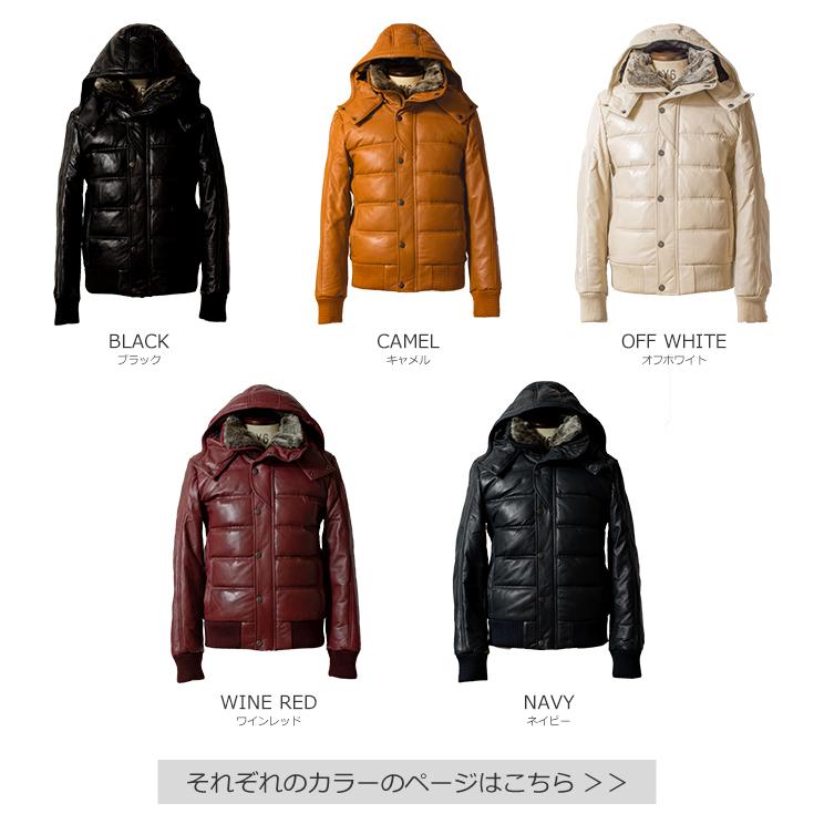 Liugoo Leathers LIUGOO 本革 3WAY ダウンジャケット メンズ Liugoo Leathers LIUGOO 本革 3WAY ダウンジャケット メンズ