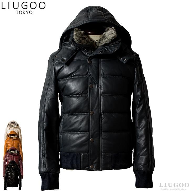 Liugoo Leathers リューグーレザーズ 馬革 ダウンジャケット LL 【公式