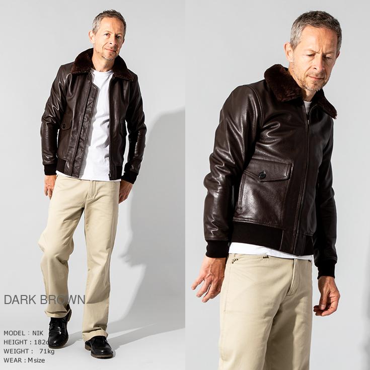 美品liugooleathers リューグー G-1フライトジャケットMsize Liugoo Leathers 本革 G-1フライトジャケット メンズ リューグー
