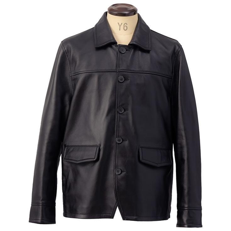 Liugoo Leathers 本革 カーコート メンズ リューグーレザーズ Liugoo Leathers 本革 カーコート メンズ リューグーレザーズ