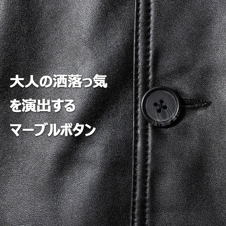 【美品】liugoo 牛革　レザージャケット カーコート　古着　ブラック　L Liugoo Leathers 本革 カーコート メンズ リューグーレザーズ