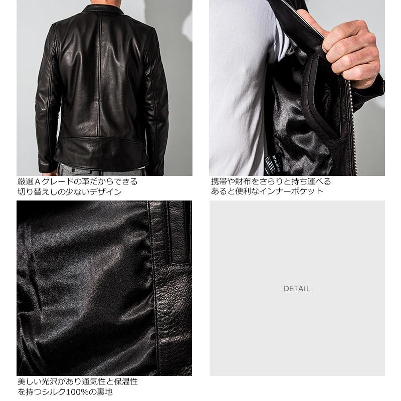 REFLEM レフレム ライダース ジャケット レザー ボア 裏地 お 手頃 価格ファッション - REFLEM レフレム ライダース