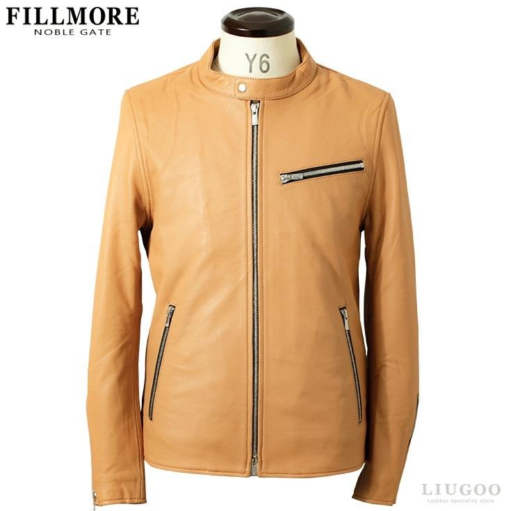 マリナボーダー FILLMORE 本革 ディアスキンシングルライダース