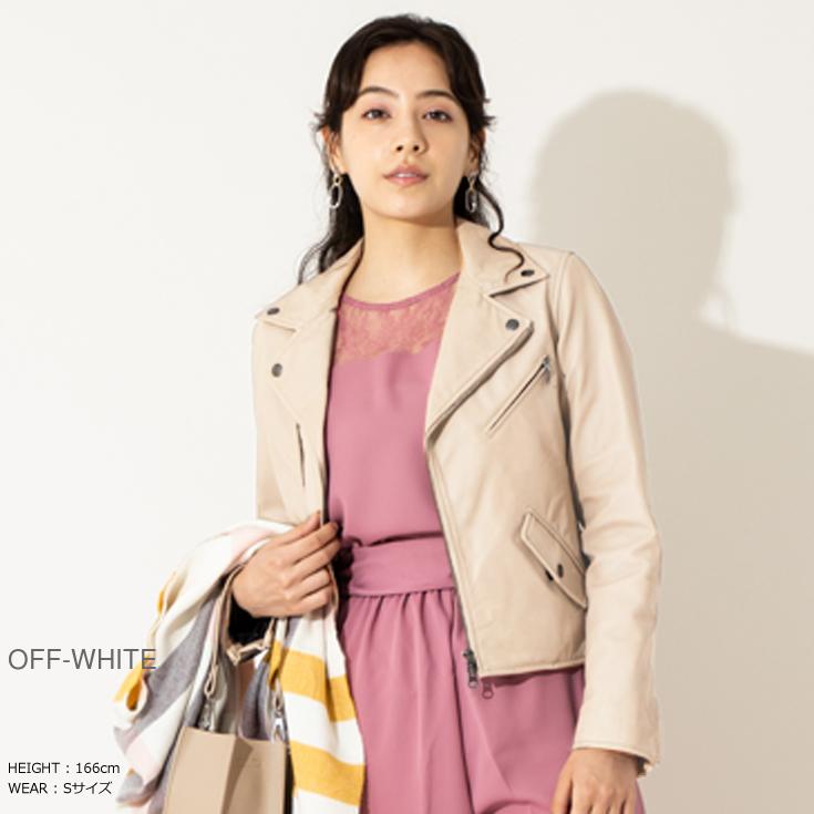 LIUGOO 本革 ダブルライダースジャケット レディース リューグー DRY08LA  ライダースジャケット　レザージャケット | Liugoo Leathers | 09