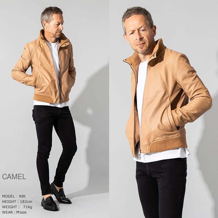 Liugoo Leathers LIUGOO 本革 レザージャージ メンズ リューグー