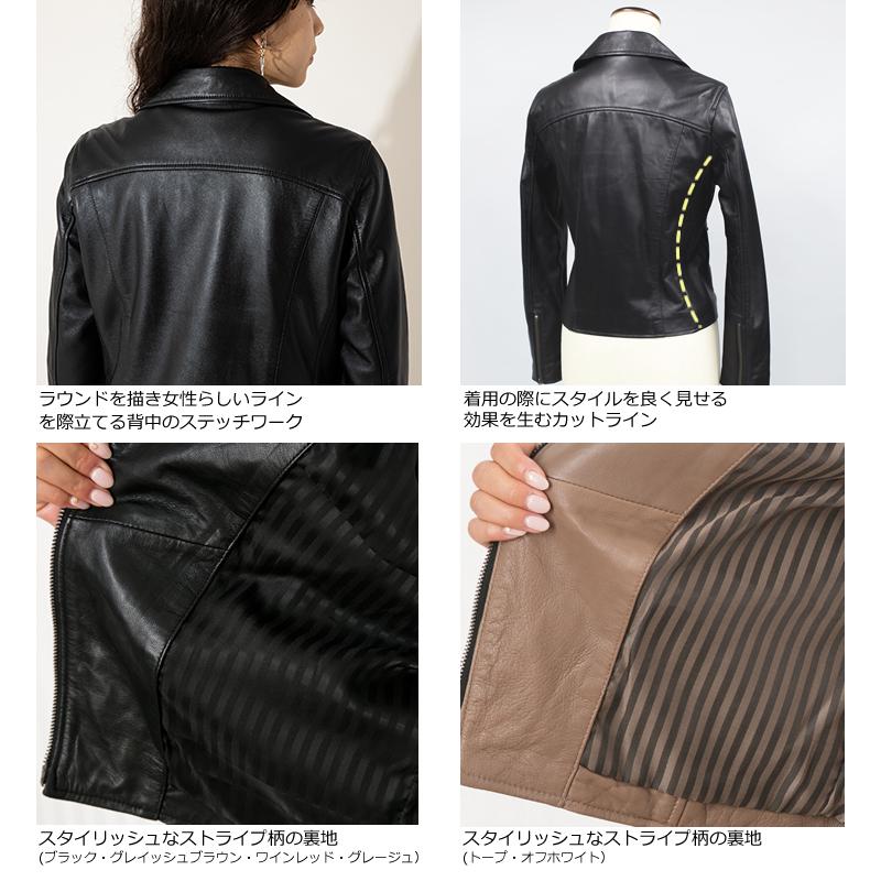 Liugoo 本革 ダブルライダースジャケット レディース リューグー Dry02lb レザージャケット 革ジャン N 04 本革レザージャケットのリューグー 通販 Yahoo ショッピング