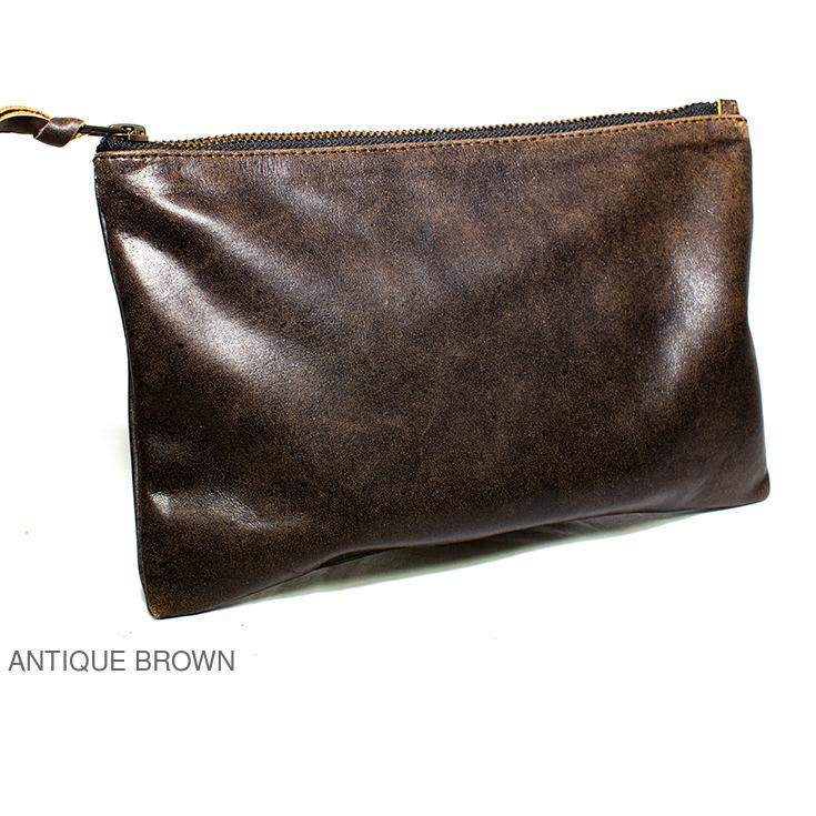 【30%OFFクーポン】LIUGOO 本革 マルチポーチ 男女兼用 リューグー BAG01A  レザーポーチ/マルチポーチ | Liugoo Leathers | 07