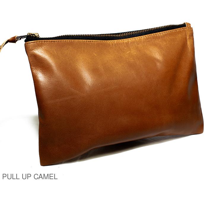 【30%OFFクーポン】LIUGOO 本革 マルチポーチ 男女兼用 リューグー BAG01A  レザーポーチ/マルチポーチ | Liugoo Leathers | 09