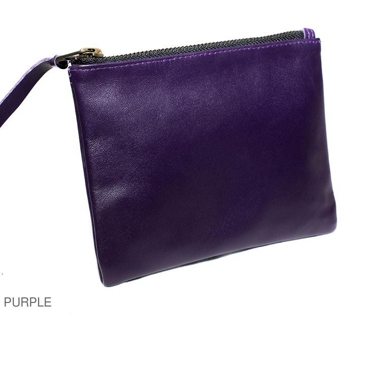 【30%OFFクーポン】LIUGOO 本革 マルチポーチ 男女兼用 リューグー BAG02A | Liugoo Leathers | 15