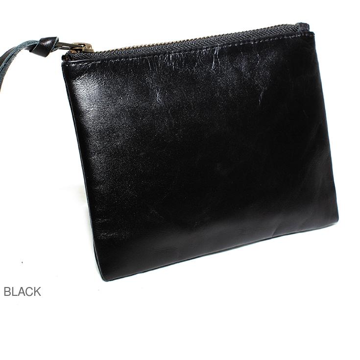 【30%OFFクーポン】LIUGOO 本革 マルチポーチ 男女兼用 リューグー BAG02A | Liugoo Leathers | 06