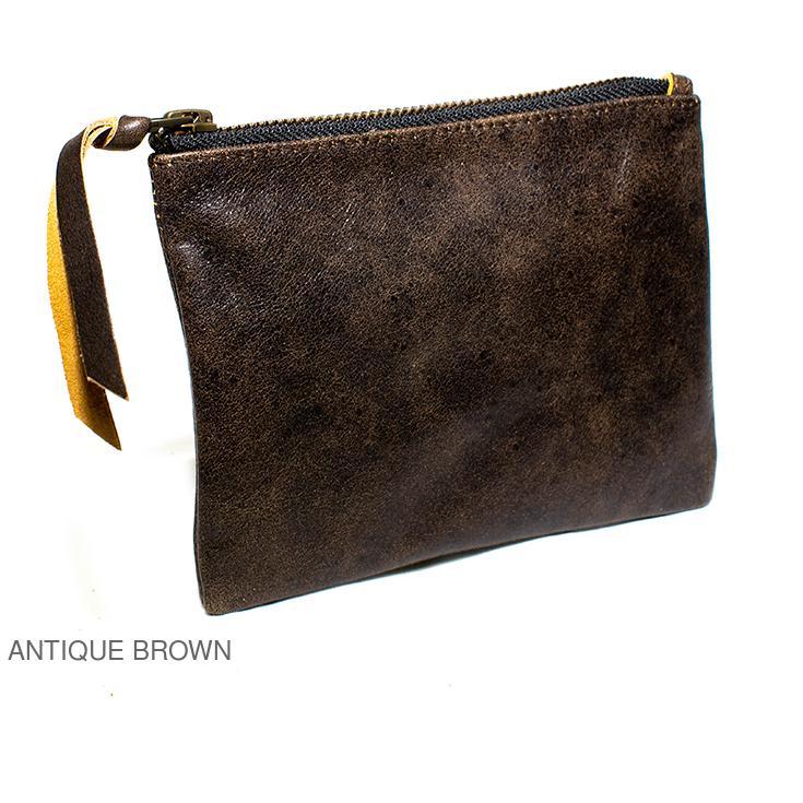 【30%OFFクーポン】LIUGOO 本革 マルチポーチ 男女兼用 リューグー BAG02A | Liugoo Leathers | 07