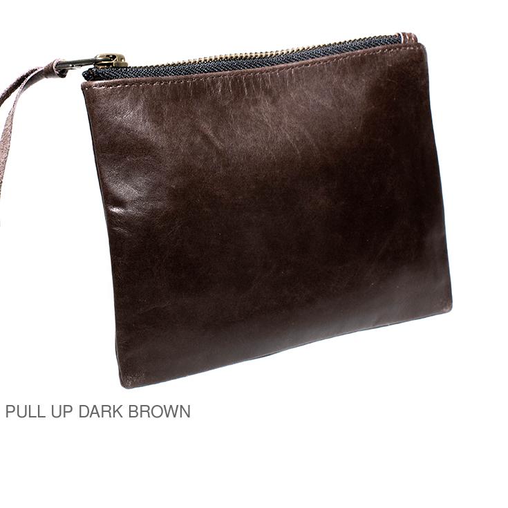 【30%OFFクーポン】LIUGOO 本革 マルチポーチ 男女兼用 リューグー BAG02A | Liugoo Leathers | 08