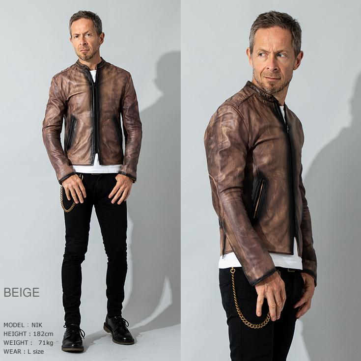 Y*I様 カスタムライダース ジャケット 本革ハンドペイント グラフィティ JUVENTUS 本革 手染めシングルライダースジャケット メンズ