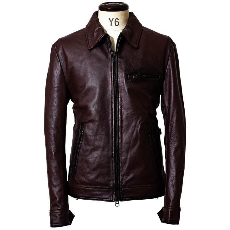 JUVENTUS 本革 手染めシングルライダースジャケット メンズ ユベントス KR002  レザージャケット/ブルゾン/アウター |  | 13