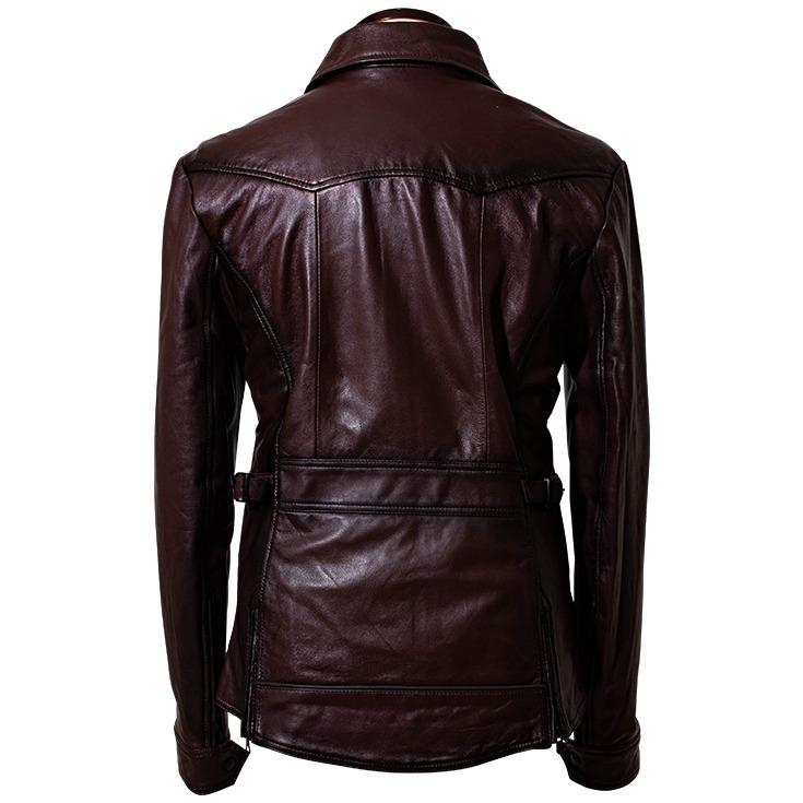 VISARUNO シングルライダースジャケット 古着 古着 60～70年代 Brooks Leather Sportswear シングルライダース