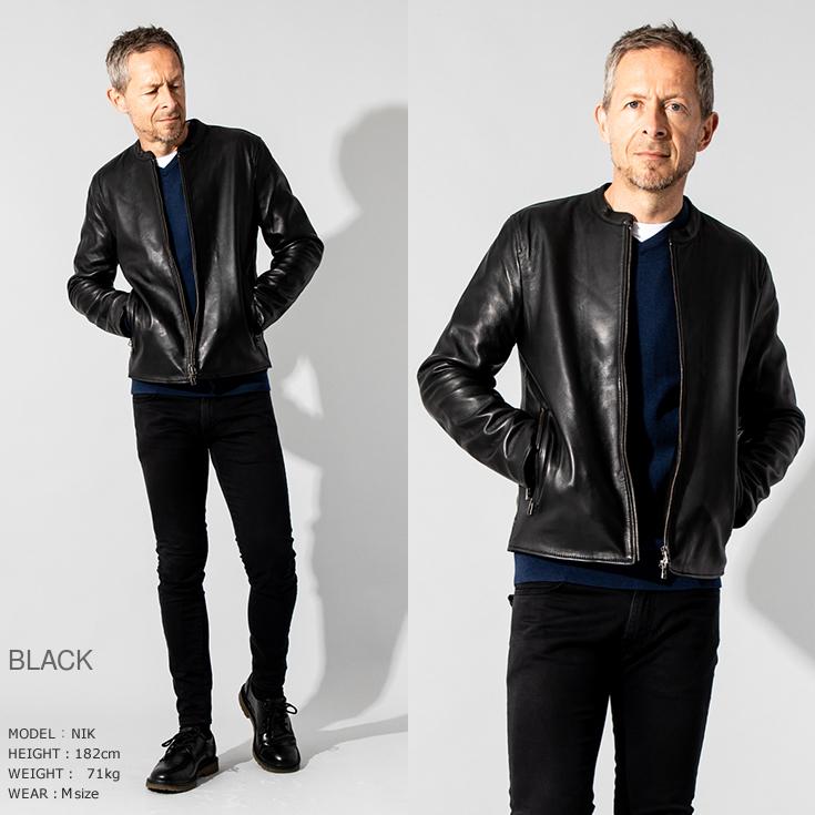 Liugoo Leathers 革ジャン 本革 シングルライダースジャケット Liugoo Leathers 革ジャン 本革 シングルライダースジャケット