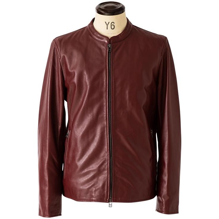 LIUGOO 本革 シングルライダースジャケット メンズ リューグー SRS12B  レザージャケット/ブルゾン/アウター | Liugoo Leathers | 18