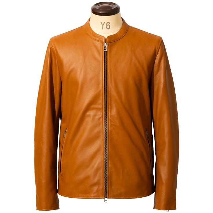 【20周年記念20%OFFクーポン】LIUGOO 本革 シングルライダースジャケット メンズ リューグー SRS12B  レザージャケット/ブルゾン/アウター | Liugoo Leathers | 18