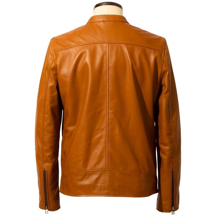 【20周年記念20%OFFクーポン】LIUGOO 本革 シングルライダースジャケット メンズ リューグー SRS12B  レザージャケット/ブルゾン/アウター | Liugoo Leathers | 19